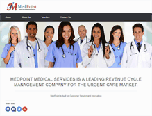 Tablet Screenshot of medpointbilling.com